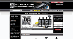 Desktop Screenshot of blackfirewax.com